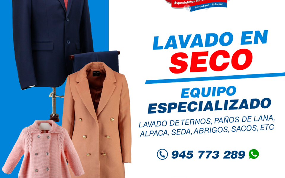 Lavanderia Delivery Lavado Seco Lima Peru